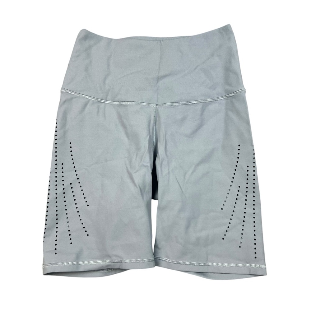 Calia Sculpt grey perforated women’s athletic biker shorts S